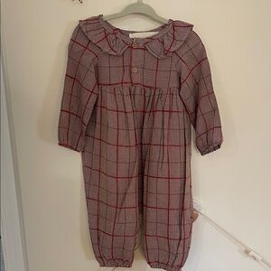 Charming Checkered Kids Bodysuit